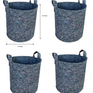 15 x 18 inch Geotextile Grow Bag (Set of 4)