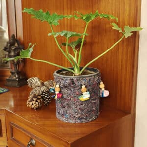 6 inch Geotextile Happy Moods Pot|TWC36